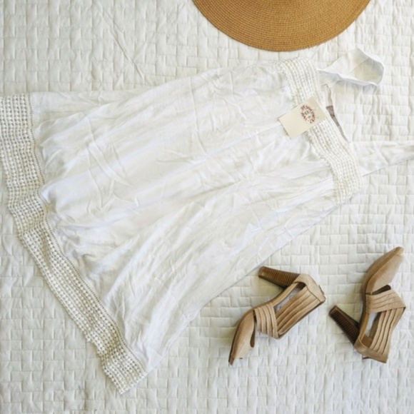 NWT Boutique Sexy Simple chic White Dress S - Picture 6 of 7